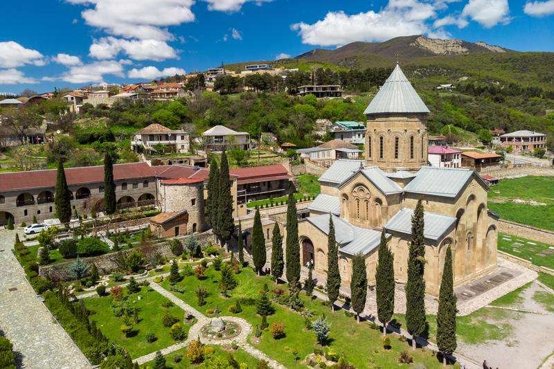 General view of the monastery in Samtavro