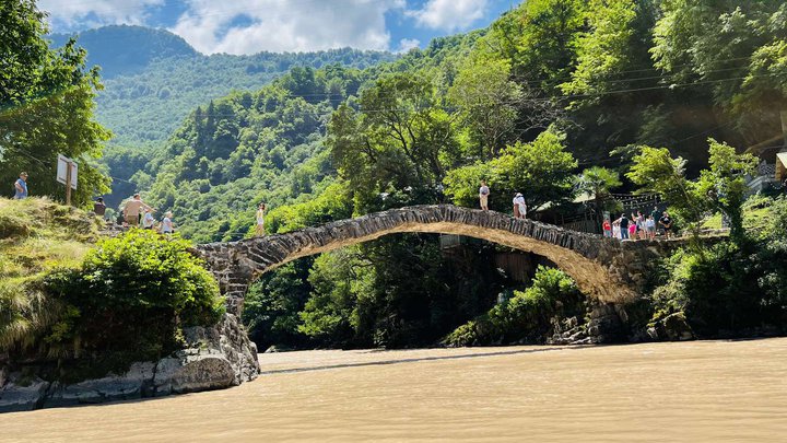 Queen Tamara Bridge in Makhuntseti