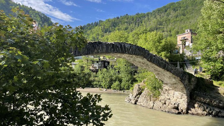 Queen Tamara Bridge in Makhuntseti