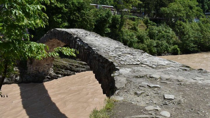 Queen Tamara Bridge in Makhuntseti