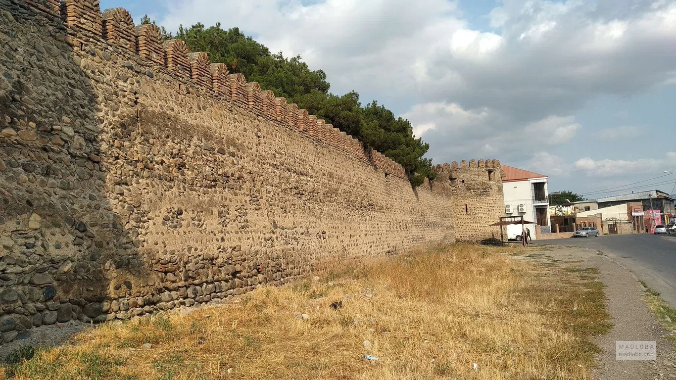 Стена Мухранской крепости