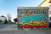 NIKO Street Art: Black Prince - a Mural by Chilone