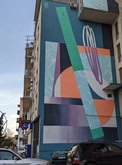Mural "Abstraction" on Gorgasali street