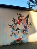 NIKO Street Art: Mariam Ramishvili - Flower Girl Mural