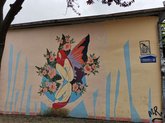 NIKO Street Art: Mariam Ramishvili - Flower Girl Mural