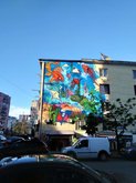 Mural on Javakhishvili