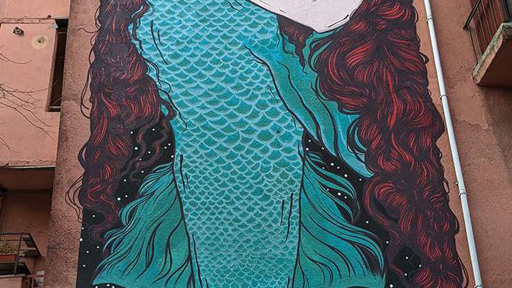 Mural "Mermaid"