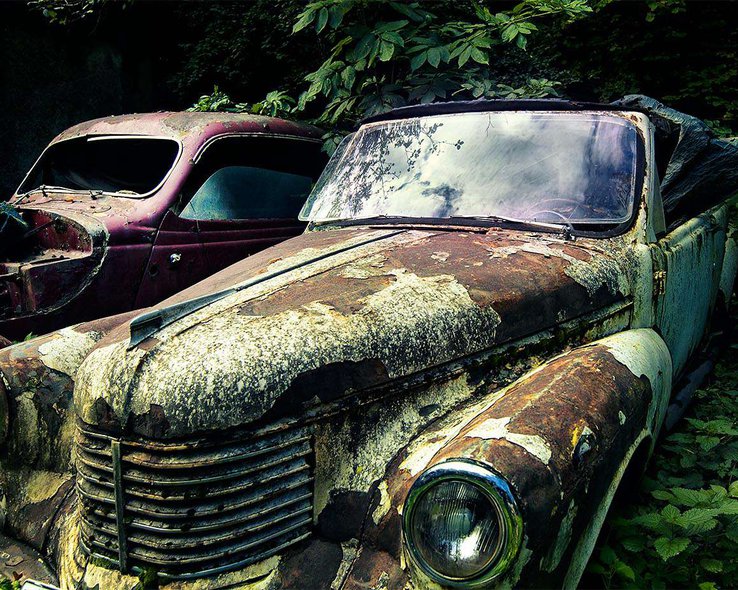 Музей-кладбище старых автомобилей в Пасанаури - 07.jpg