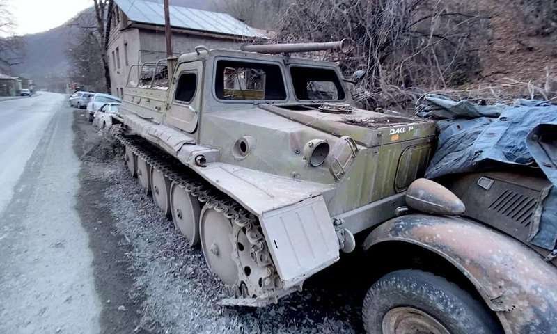 The Pasanauri Museum-Cemetery of Old Cars