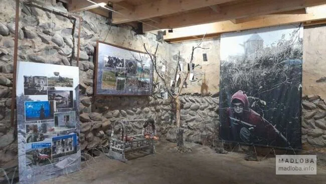 Музей войны Эргнети - экспозиция