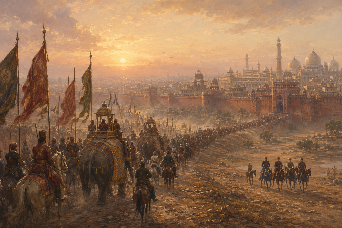 Nadir Shah’s Indian Campaign A Georgian Detachment at the Walls of Delhi