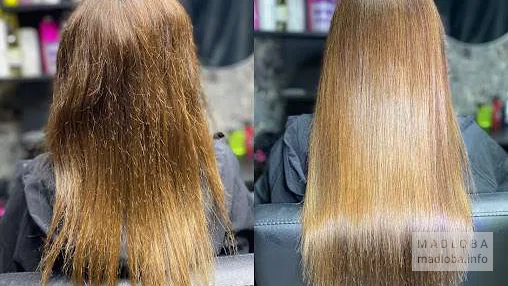 Наращивание волос в парикмахерской "beautiful_hair_batumi"