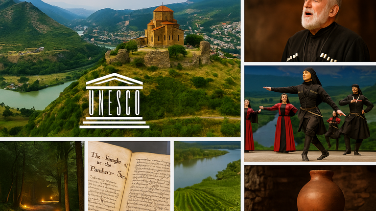 🏛 Наследие ЮНЕСКО в Грузии — не только камни и башни. Чем ещё удивит список?