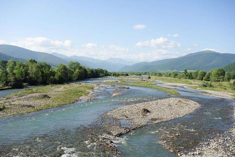 The Yori River in Korugi National Park