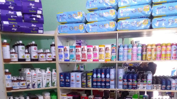 Wholesale store of chemical products