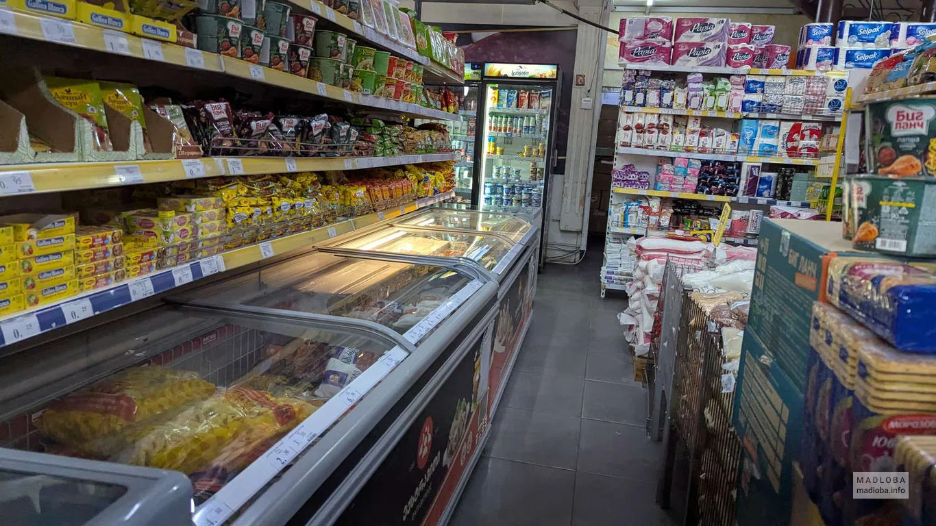 Продукты в магазине Nazilbe