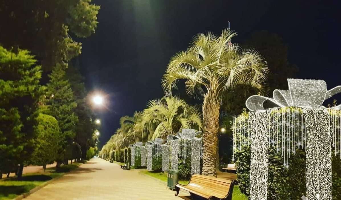New Year's Boulevard in Batumi
