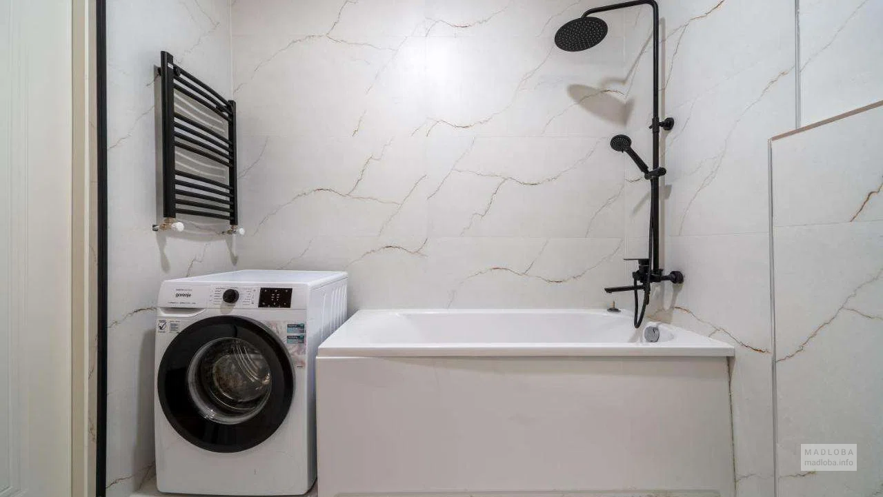 ванная комната в Niabi Loft Apartments