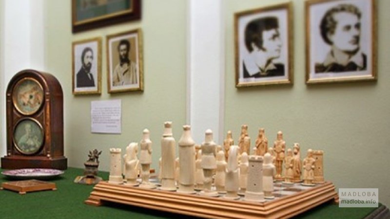 Шахматы в доме-музее Николоза Бараташвили