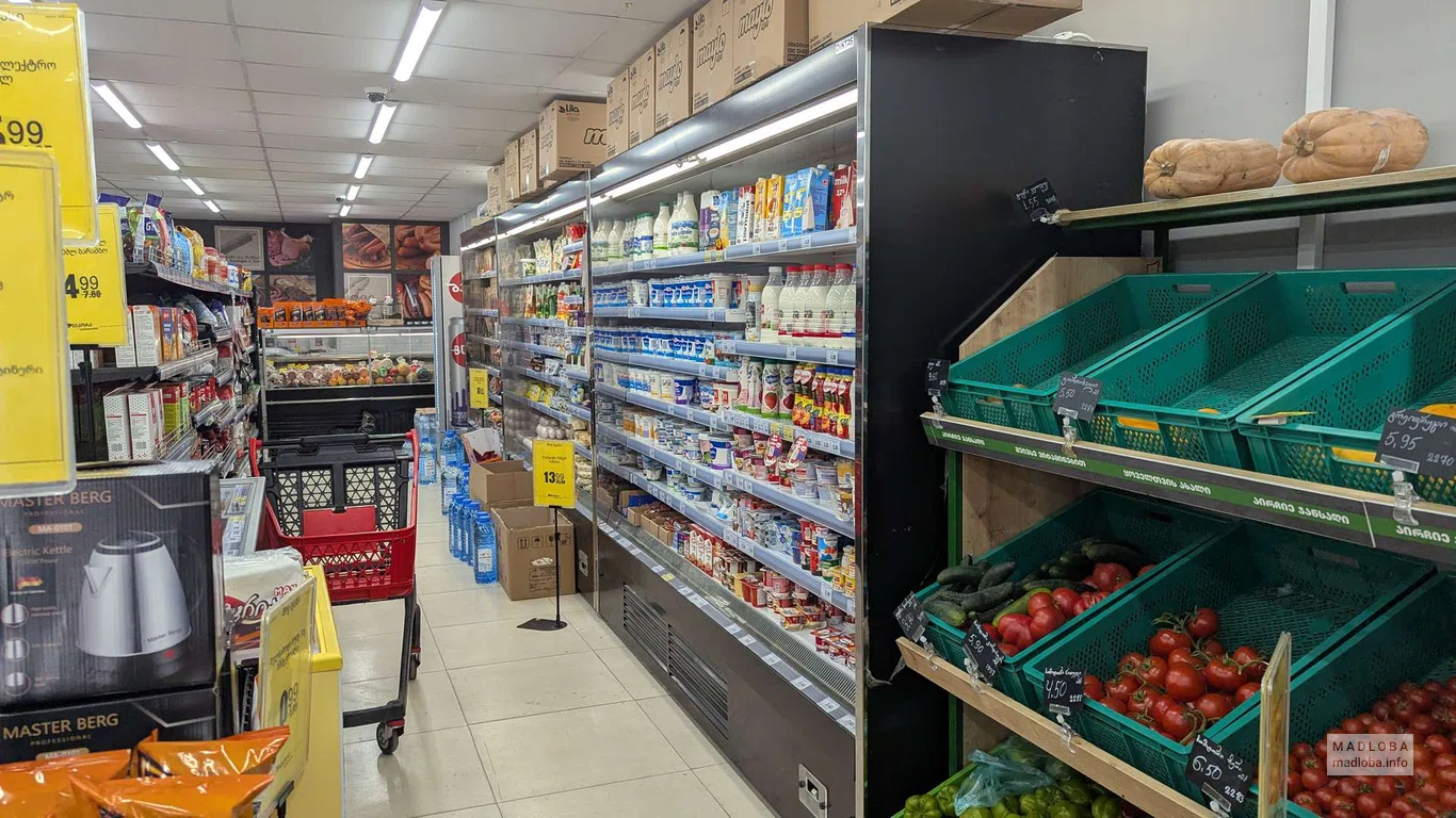 Nikora Supermarket на улице Адлиа, 1 — всё для удобных покупок в Батуми