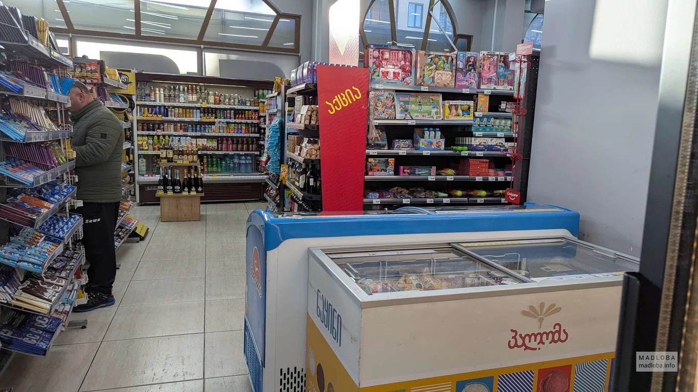 товар в супермаркете Nikora в Батуми