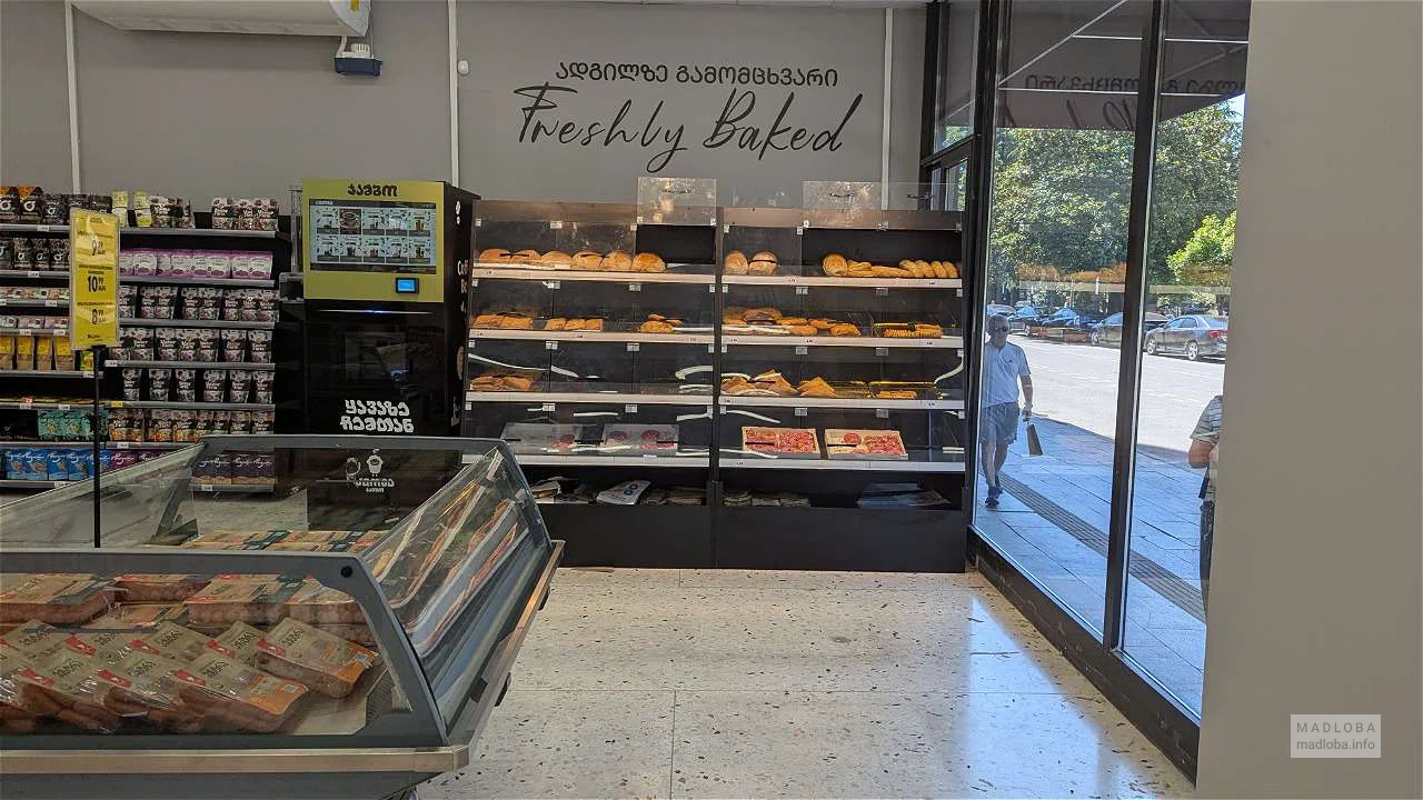 Выпечка в магазине Nikora Supermarket