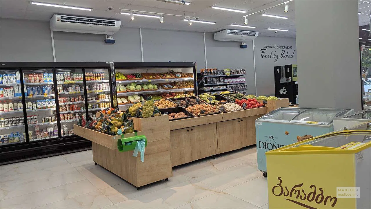 Овощи и фрукты в Nikora Supermarket