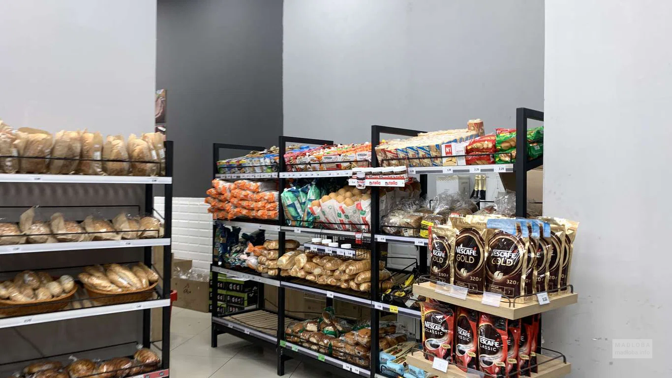 Хлеб в супермаркете Nikora