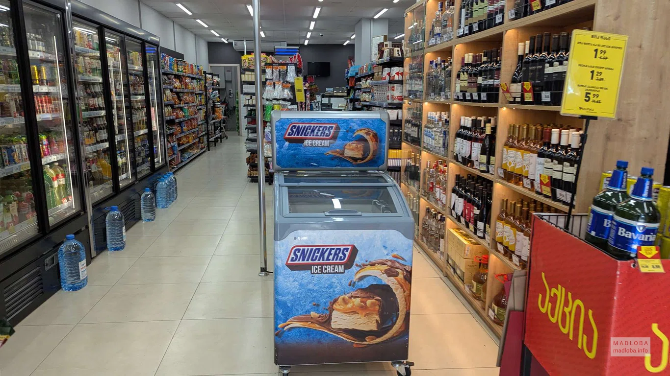 Товары в магазине Nikora в Батуми на ул. Лермонтова, 67/69