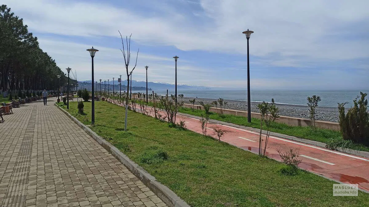 New Kobuleti embankment