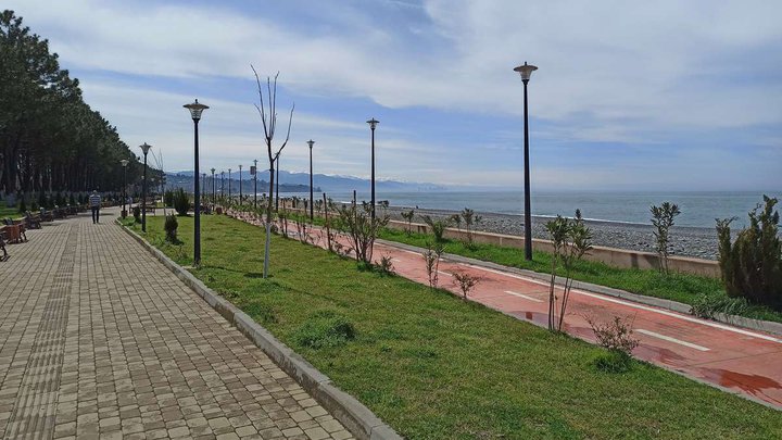 New Kobuleti embankment