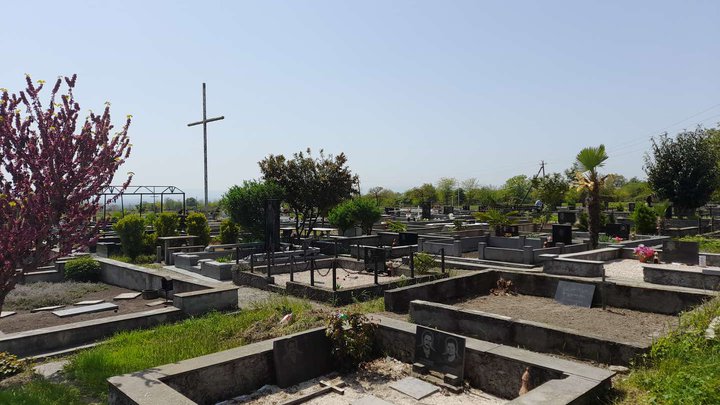 New cemetery of Lagodekhi