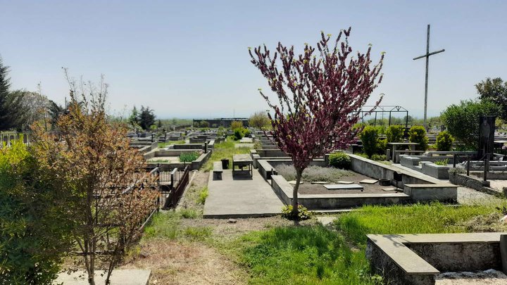 New cemetery of Lagodekhi