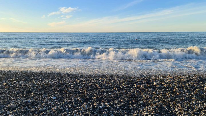 Bulk Beach (from the Water Park to the destroyed pier)