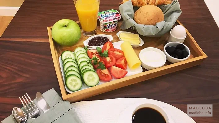 Завтрак в отеле Одисея