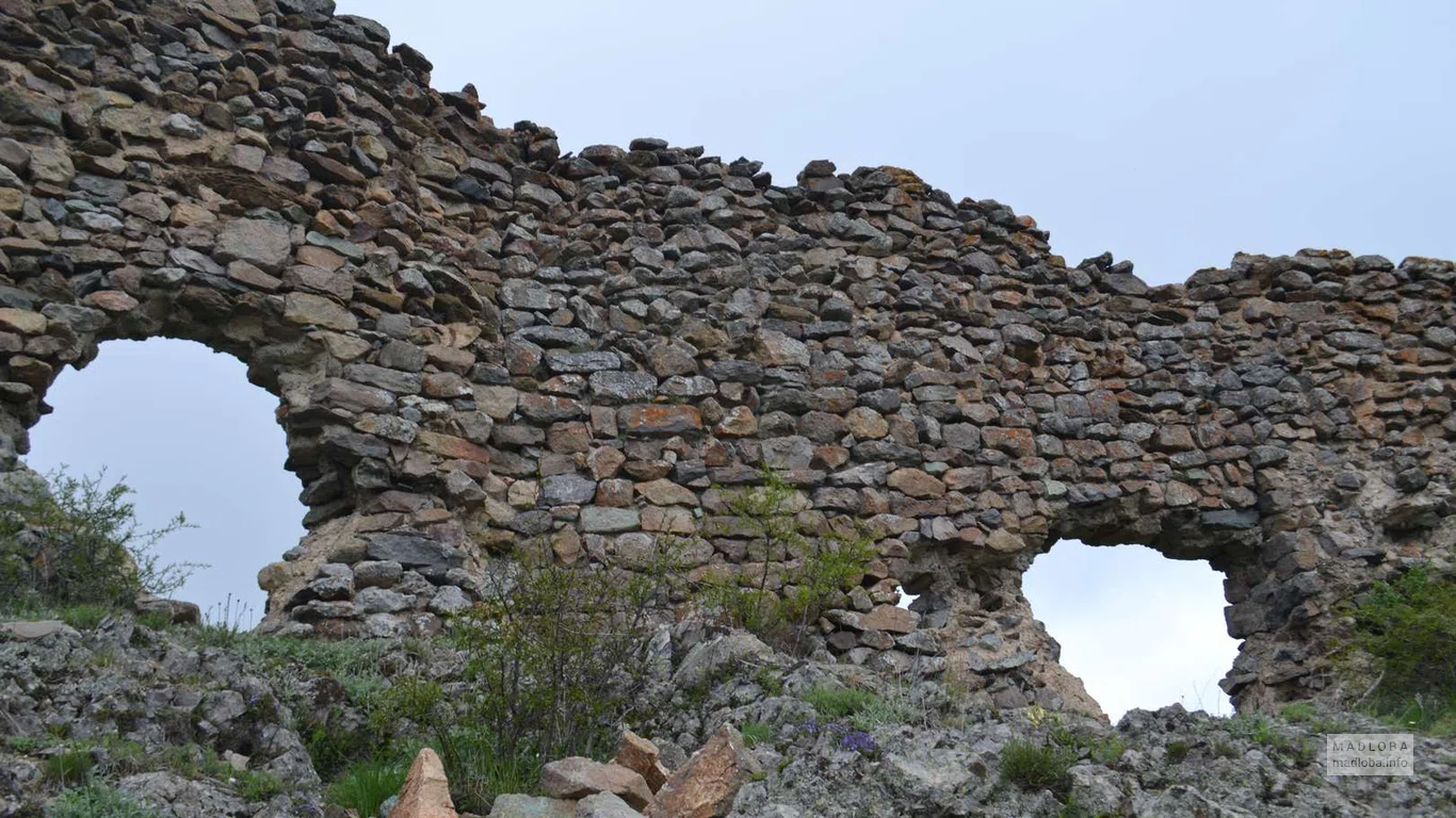 The fortress of Okrostsikhe in Samtskhe-Javakheti