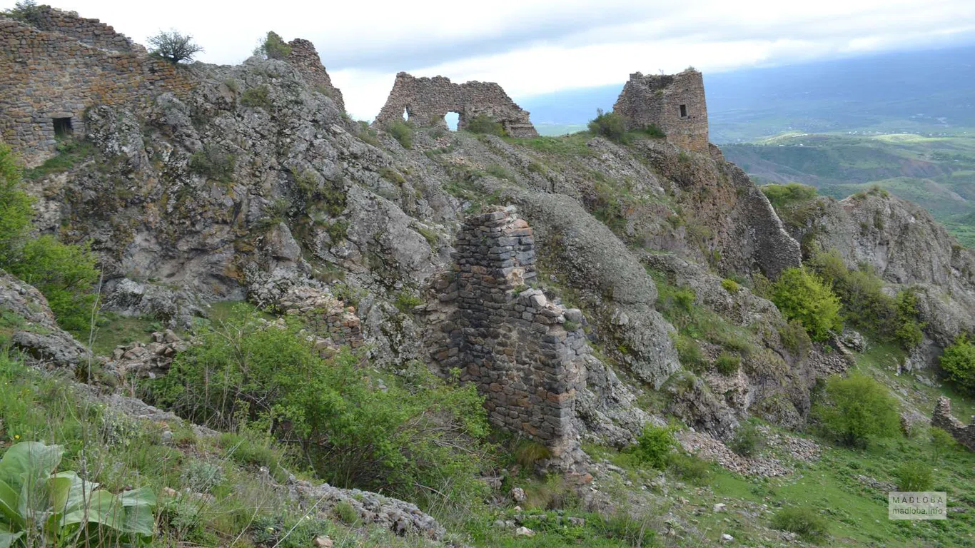 The fortress of Okrostsikhe in Samtskhe-Javakheti