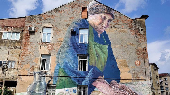 Mural "Grandma"