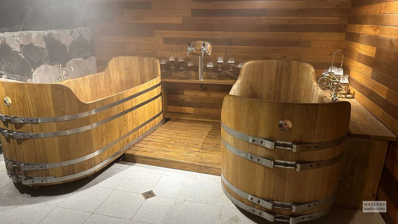 Спа-зона в отеле «Brewery House&Beer Spa»