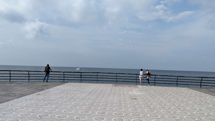 Central pier of Batumi