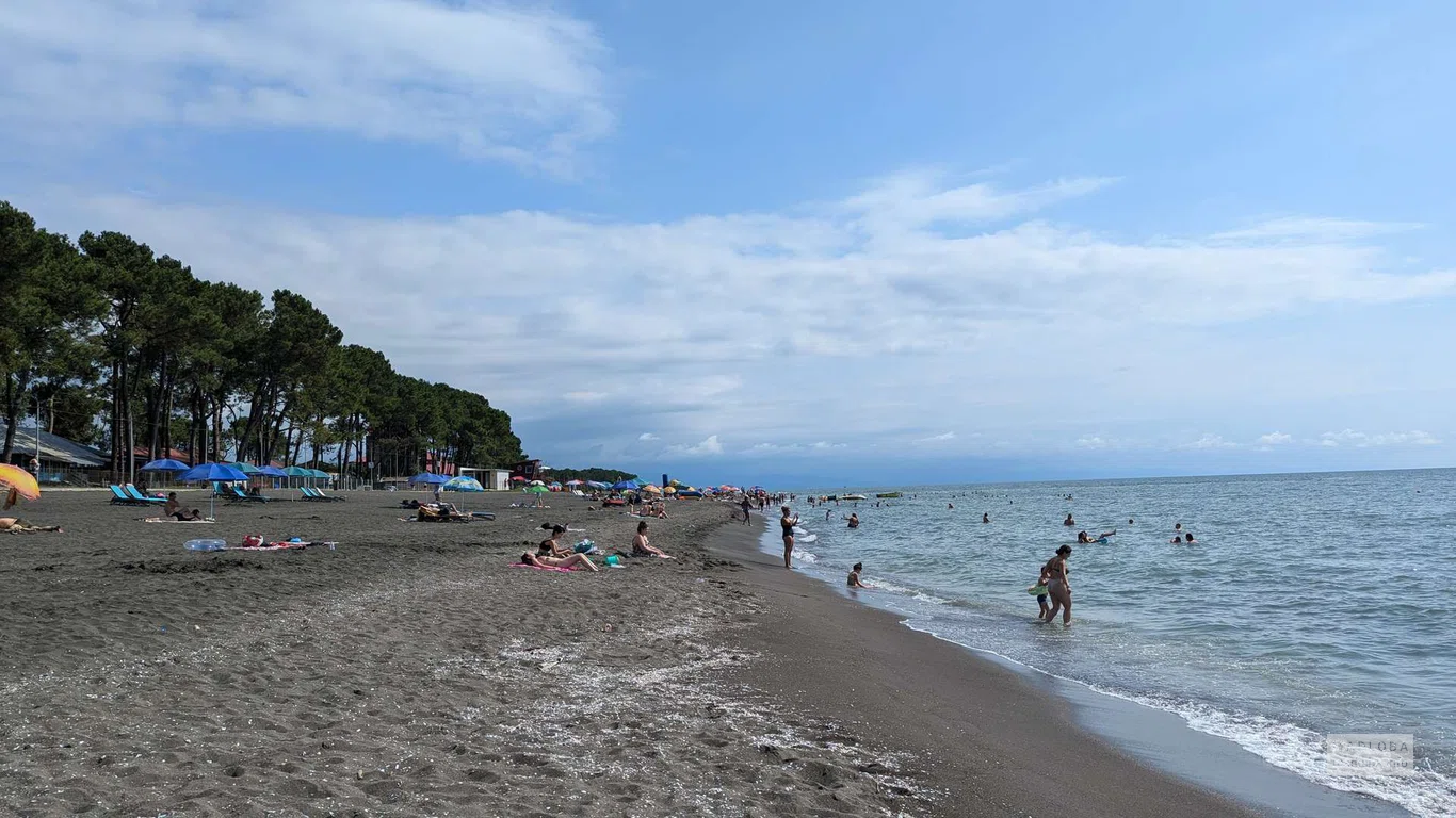 Пляжи Уреки в Грузии