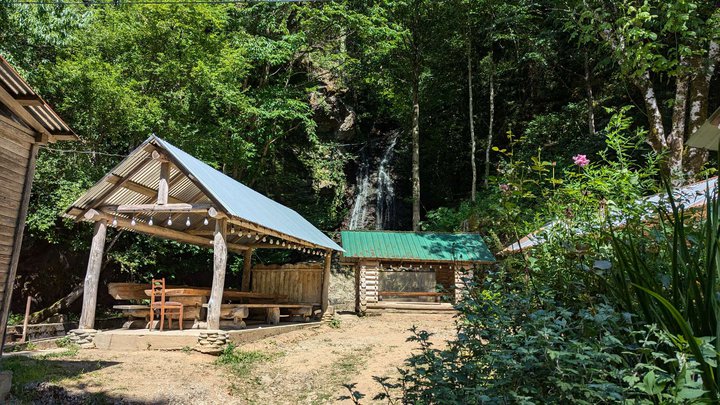 Stalin's Waterfall in Chveletana