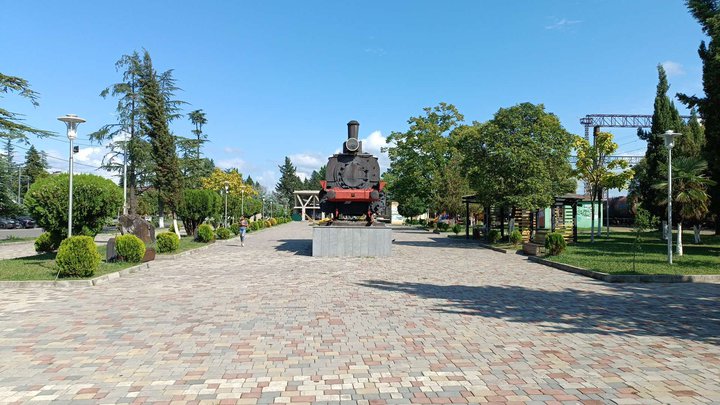 Steam Locomotive Monument