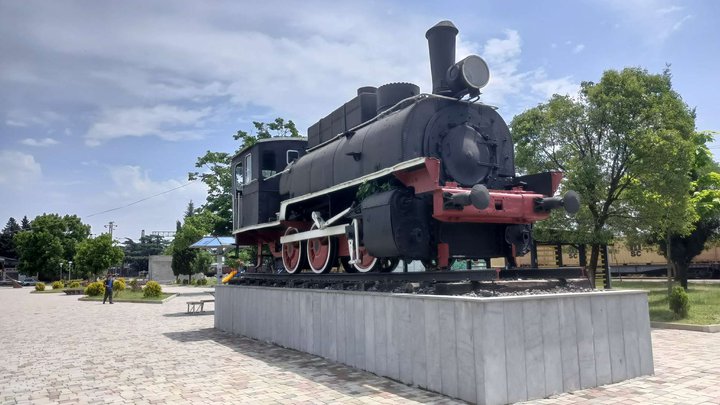 Steam Locomotive Monument