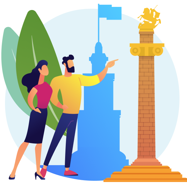 Памятники, статуи и фонтаны