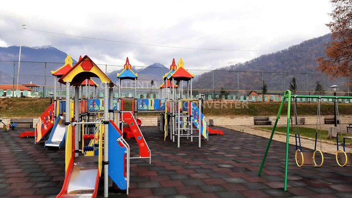 Park with children's playground