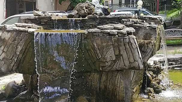 Park with Fountain