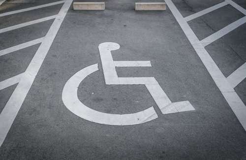 Parking for the disabled