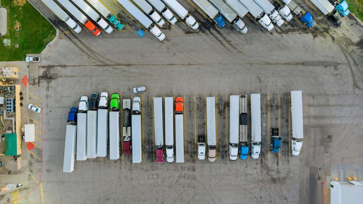 Parking and parking for trucks (Gonio-Kvariati)