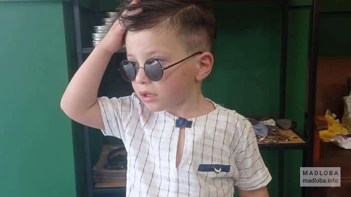 Partizan Barber Shop Batumi children's haircut